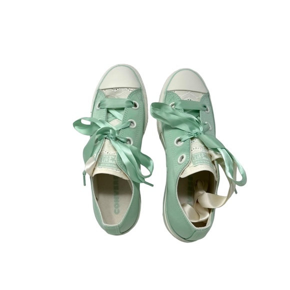 Converse Chuck Taylor Lift Platform Matte Satin Shoe Women Skate Sneaker A10300C - Picture 7 of 14